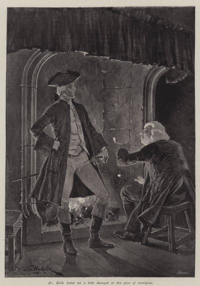 Illustration til A Colonel of The Empire, af Emily Lawless af Richard Caton Woodville junior